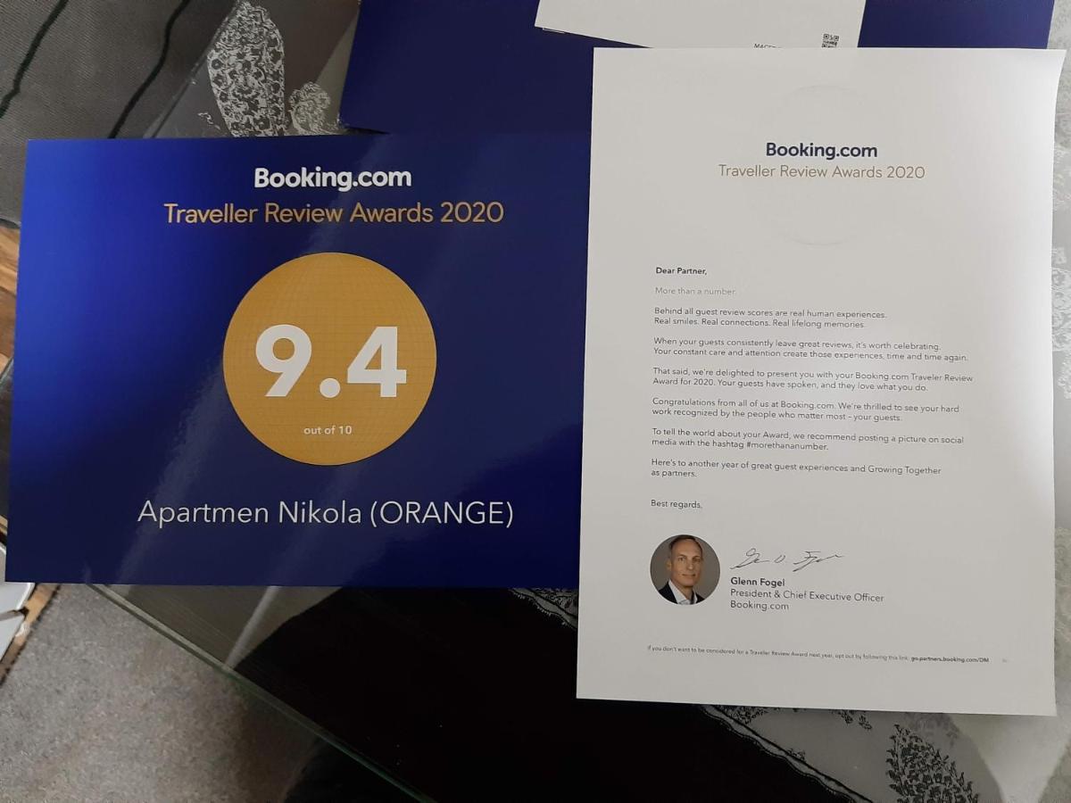 Apartment Nikola Orange โอครีด ภายนอก รูปภาพ